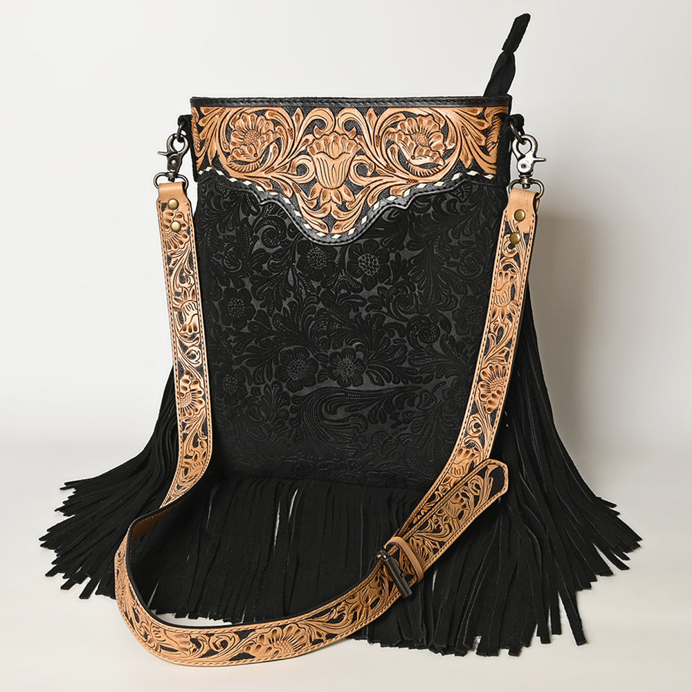 ADBGS192DM1D American Darling Hand Tooled Genuine Leather Women Bag Western Handbag Purse