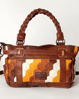 American Darling Hair On Genuine Leather Women Bag Western Handbag Purse