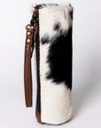 American Darling ADBG388BRW Coin Purse Hair On Genuine Leather women bag western handbag purse