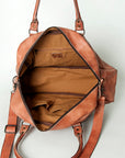 Never Mind Nmbg133B Tote Vintage Handmade Genuine Cowhide Leather Women Bag Western Handbag Purse