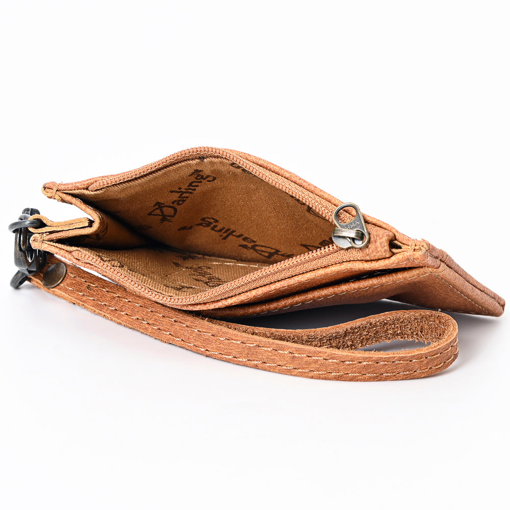 American Darling Card-Holder Genuine Leather women bag western handbag purse
