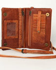 American Darling Hair On Genuine Leather Women Bag Western Handbag Purse