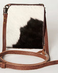 American Darling Hair On Genuine Leather Women Bag Western Handbag Purse