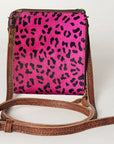 American Darling Hair On Genuine Leather Women Bag Western Handbag Purse