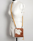 American Darling Hair On Genuine Leather Women Bag Western Handbag Purse