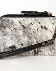 American Darling Hair On Genuine Leather Women Bag Western Handbag Purse