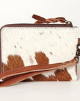 American Darling Hair On Genuine Leather Women Bag Western Handbag Purse