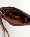 American Darling Hair On Genuine Leather Women Bag Western Handbag Purse