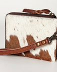 American Darling Hair On Genuine Leather Women Bag Western Handbag Purse