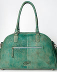 Never Mind Nmbgz121B Tote Vintage Handmade Genuine Cowhide Leather Women Bag Western Handbag Purse