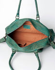 Never Mind Nmbgz121B Tote Vintage Handmade Genuine Cowhide Leather Women Bag Western Handbag Purse