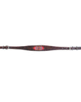 BAR H EQUINE Western Leather Horse Headstall & Breast Collar & Wither Strap