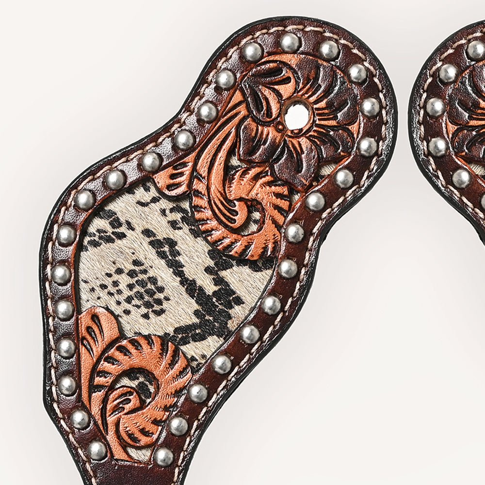 Durable Handcrafted PremiumLeather Spur Straps For Women Western Riding Show Rodeo