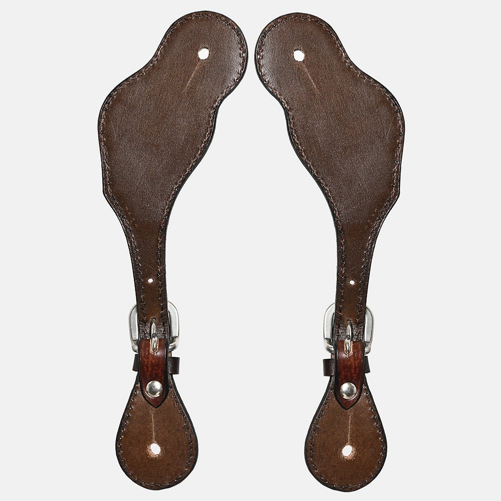 Durable Handcrafted PremiumLeather Spur Straps For Women Western Riding Show Rodeo