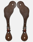 Durable Handcrafted PremiumLeather Spur Straps For Women Western Riding Show Rodeo