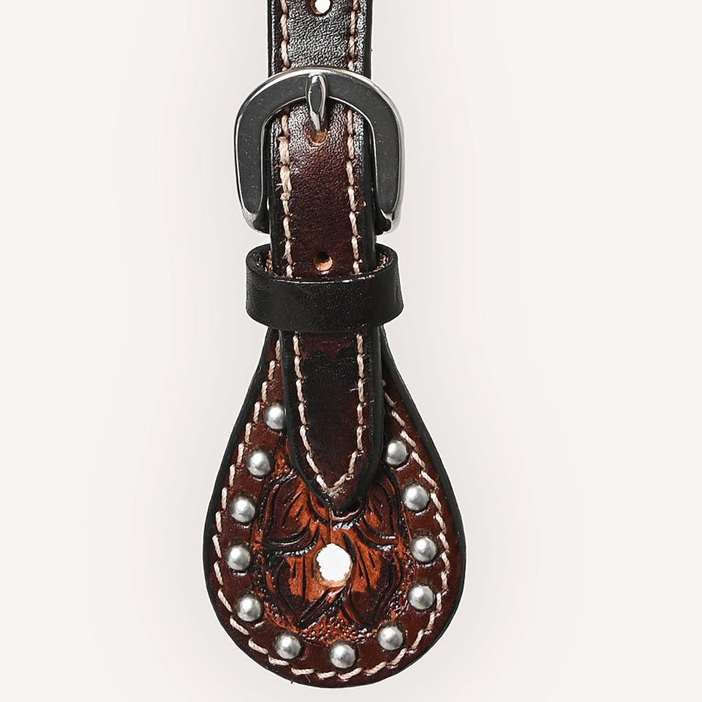 Durable Handcrafted PremiumLeather Spur Straps For Women Western Riding Show Rodeo