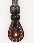 Durable Handcrafted PremiumLeather Spur Straps For Women Western Riding Show Rodeo