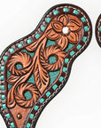 Durable Handcrafted PremiumLeather Spur Straps For Women Western Riding Show Rodeo