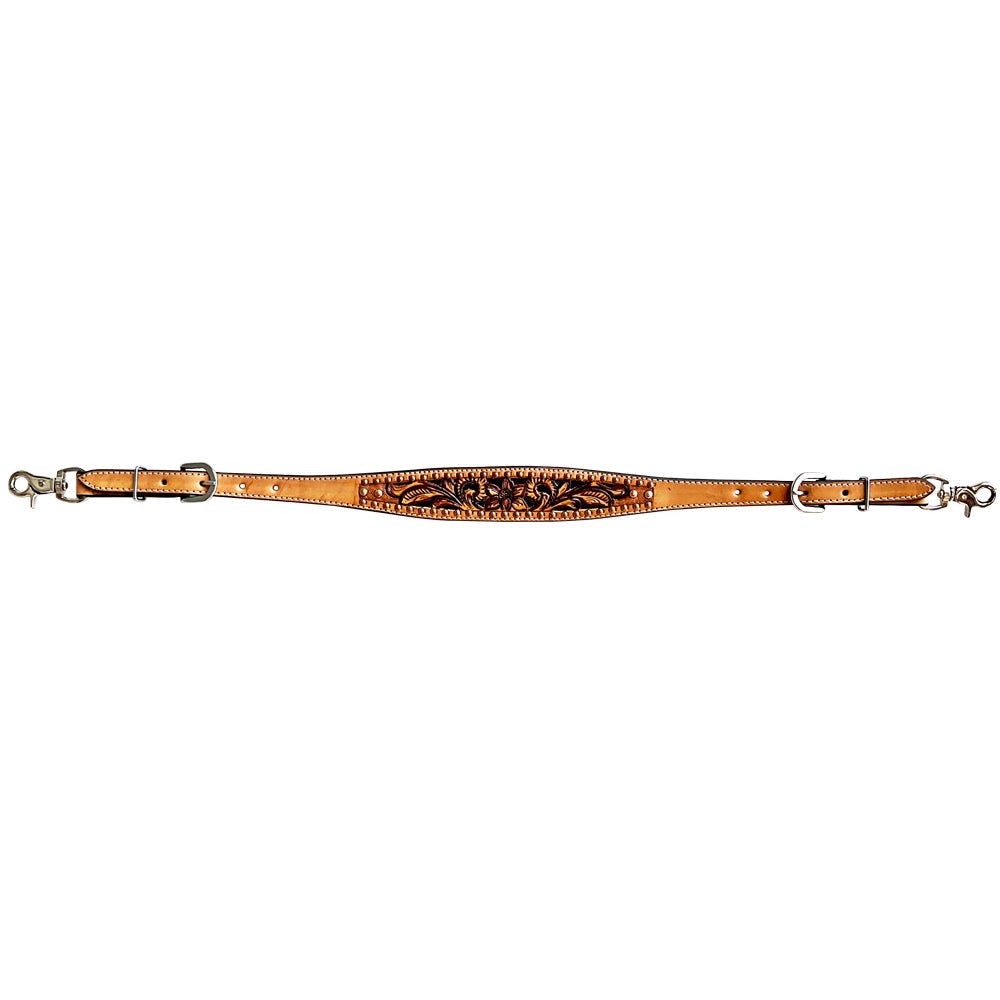 Bar H Equine Genuine Western American Leather Horse Premium Headstall &amp; Breast Collar Set