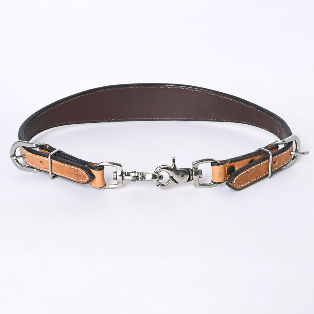 Bar H Equine Genuine Western American Leather Horse Premium Headstall &amp; Breast Collar Set