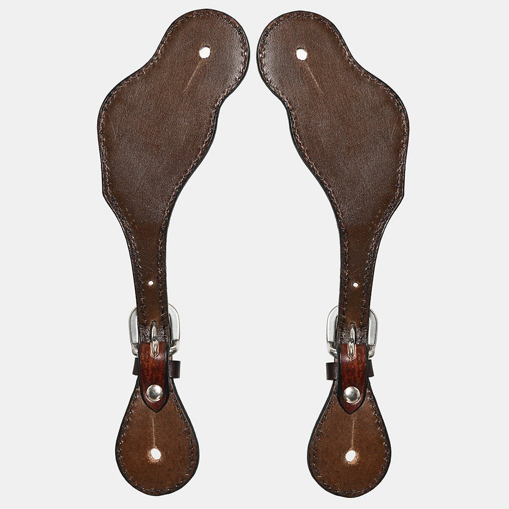 Durable Handcrafted PremiumLeather Spur Straps For Women Western Riding Show Rodeo