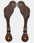 Durable Handcrafted PremiumLeather Spur Straps For Women Western Riding Show Rodeo