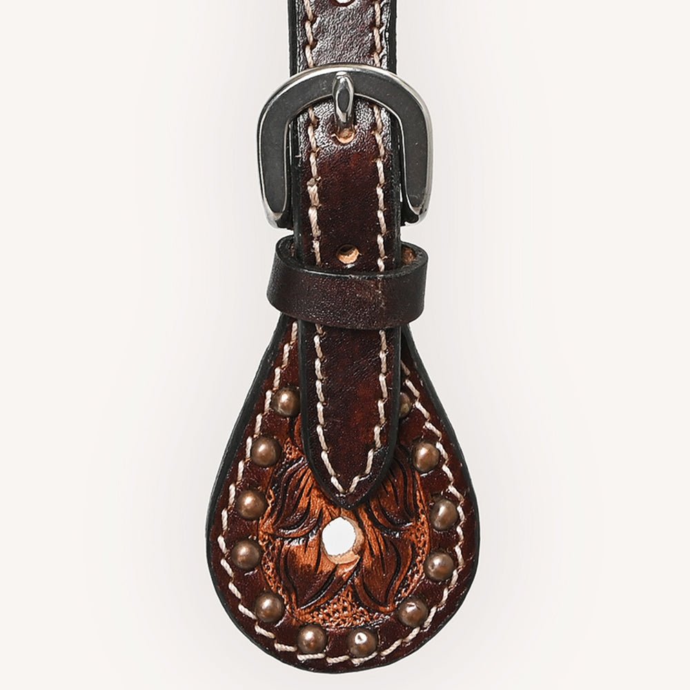 Durable Handcrafted PremiumLeather Spur Straps For Women Western Riding Show Rodeo
