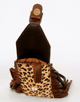 American Darling Cell Phone Holder Hair On Genuine Leather women bag western handbag purse