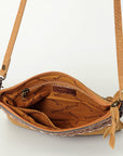 American Darling Small Crossbody Saddle Blanket Genuine Leather women bag western handbag purse