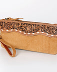 American Darling Wristlet Hand Tooled Embossed Genuine Leather Western Women Bag | Handbag Purse | Women Wristlet Purse | Wristlet Purse | Travel Wristlet Purse | Leather Wristlet Purse | Clutch Wristlet Purse
