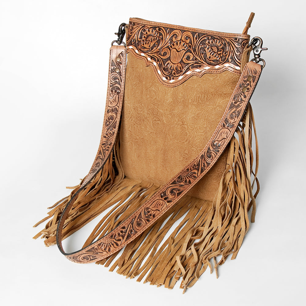 American Darling Messenger Hand Tooled Embossed Genuine Leather Western Women Bag Handbag Purse | Cute Messenger Bag | Leather Messenger Bag | Messenger Purse