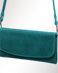 American Darling Wallet Hair on Full Grain Genuine Leather Western Women Bag | Handbag Purse Travel Clutch