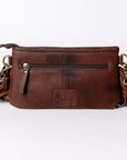 American Darling Small Crossbody Hand Tooled Saddle Blanket Genuine Leather women bag western handbag purse
