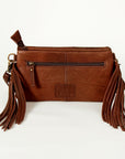 American Darling Small Crossbody Hand Tooled Saddle Blanket Genuine Leather women bag western handbag purse