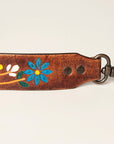 American Darling ADSTZ104 Hand Tooled Genuine Leather Crossbody Handle Strap For Bags
