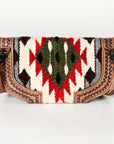 ADBG829E American Darling Hand Tooled Saddle Blanket Genuine Leather Women Bag Western Handbag Purse