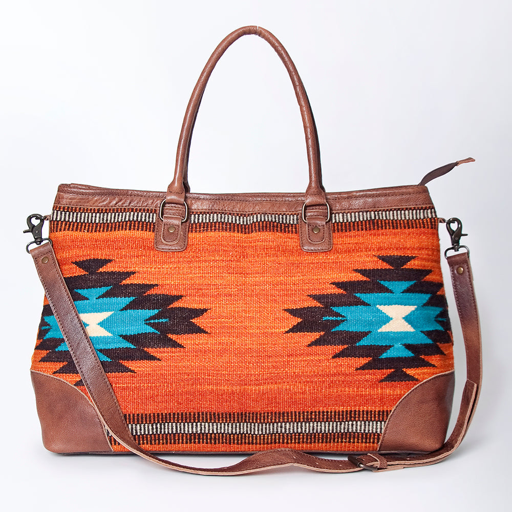 ADBG833B American Darling Saddle Blanket Genuine Leather Women Bag Western Handbag Purse