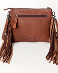 American Darling Small Crossbody Saddle Blanket Genuine Leather women bag western handbag purse