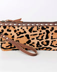 American Darling Wristlet Hair on Genuine Leather Western Women Bag | Handbag Purse | Women Wristlet | Wristlet Wristlet | Travel Wristlet | Leather Wristlet | Clutch Wristlet