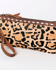 American Darling Wristlet Genuine Leather Women Bag W. Handbag Purse –