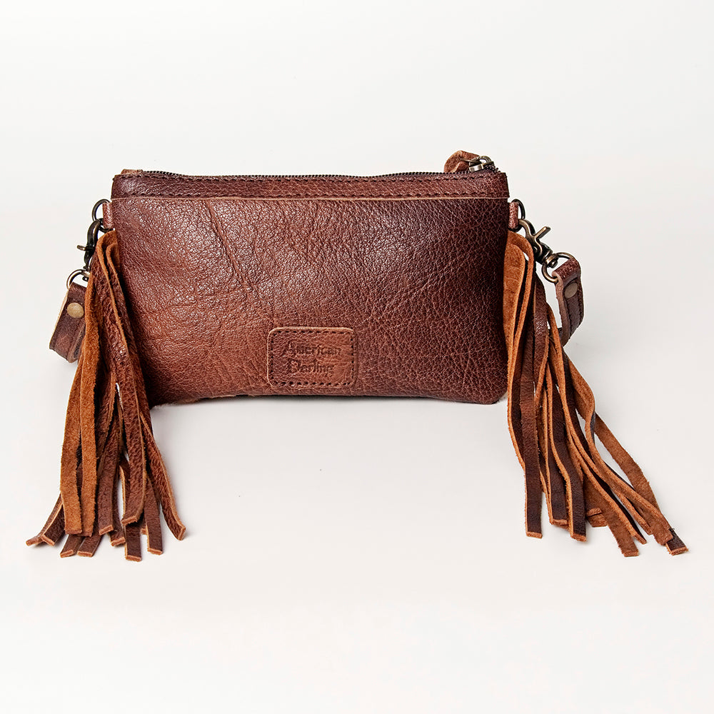 American Darling Small Crossbody Hair On Genuine Leather Women Bag Western Handbag Purse