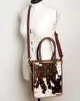 American Darling ADBGZ608 Tote Hair-On Genuine Leather Women Bag Western Handbag Purse