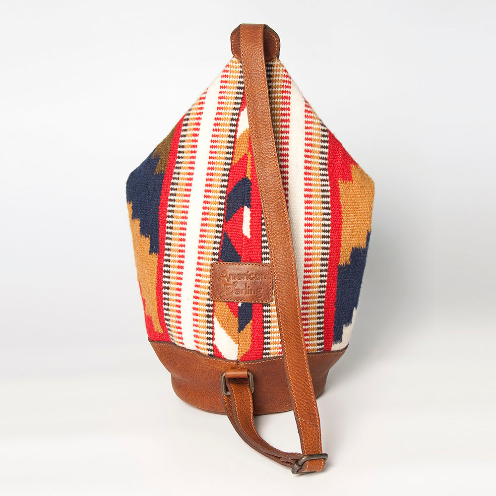 ADBGZ610 American Darling Saddle Blanket Genuine Leather Women Bag Western Handbag Purse