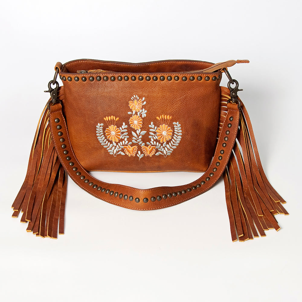 American Darling ADBGZ613 Small Crossbody Genuine Leather Women Bag Western Handbag Purse