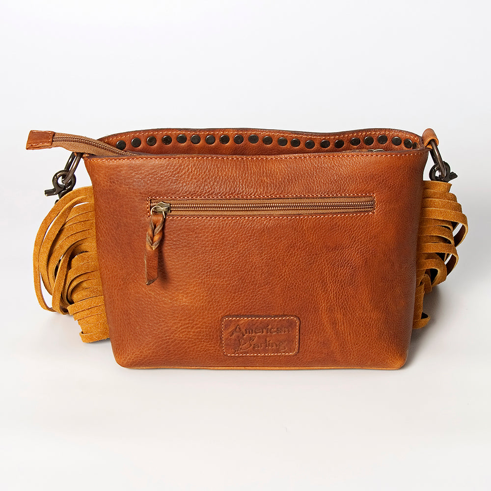 American Darling ADBGZ613 Small Crossbody Genuine Leather Women Bag Western Handbag Purse