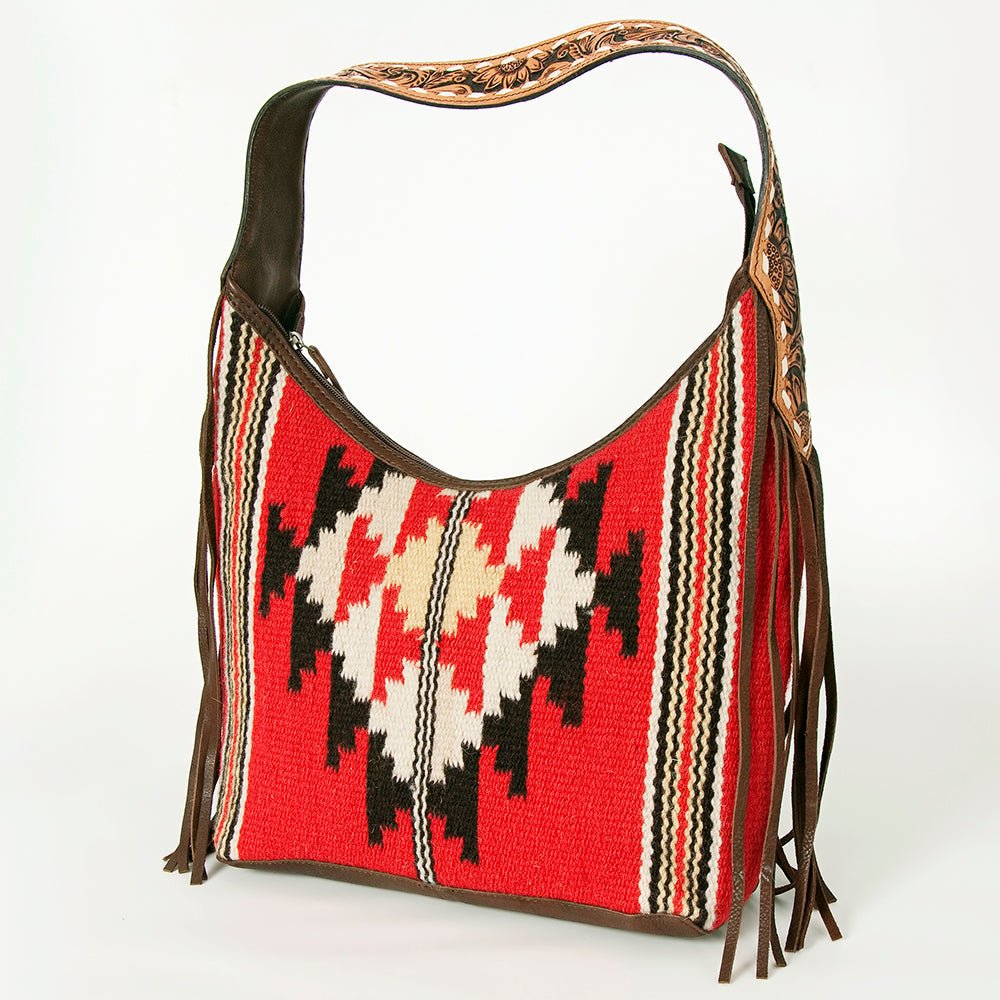Hobo Saddle Blanket Leather Western Style Handbag for Women with Timeless Craftsmanship