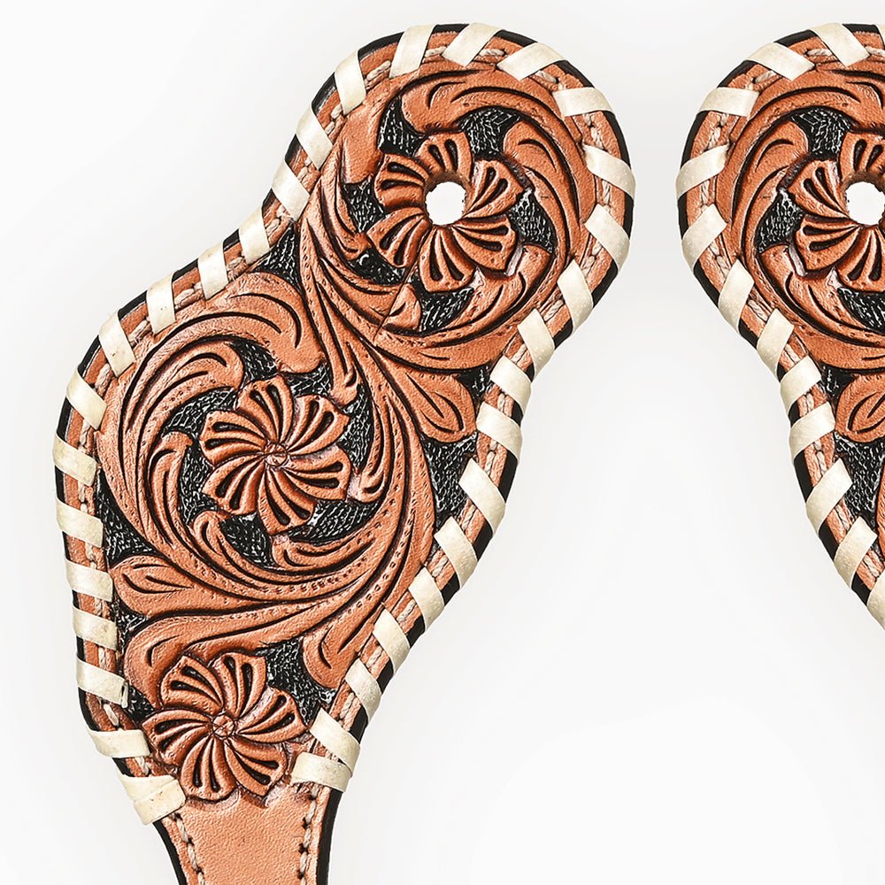Durable Handcrafted PremiumLeather Spur Straps For Women Western Riding Show Rodeo