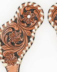 Durable Handcrafted PremiumLeather Spur Straps For Women Western Riding Show Rodeo