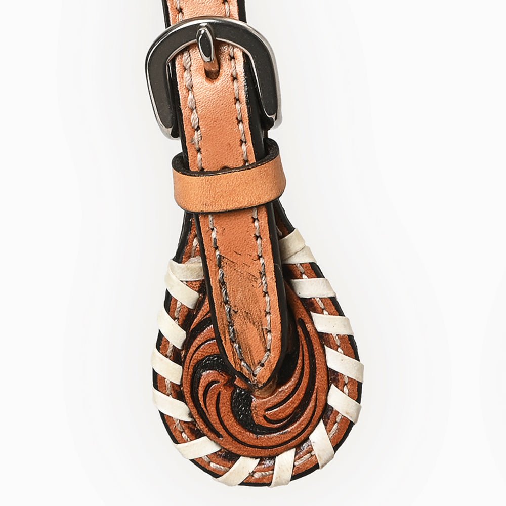 Durable Handcrafted PremiumLeather Spur Straps For Women Western Riding Show Rodeo