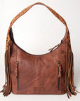 Hobo Hair On Saddle Blanket Genuine Leather Western Bag For Women